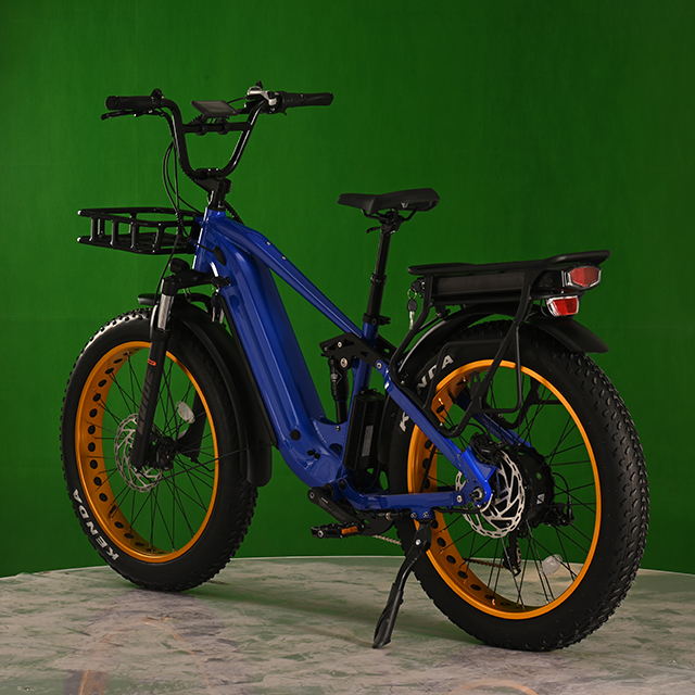 Kaksoisakku Eletcirc Bike High Power Electric Fat Renere Bike 1500W Hub Moottori