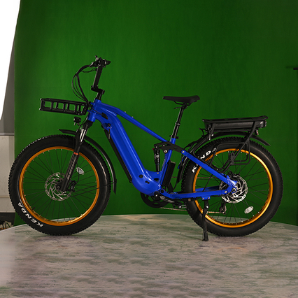 Kaksoisakku Eletcirc Bike High Power Electric Fat Renere Bike 1500W Hub Moottori