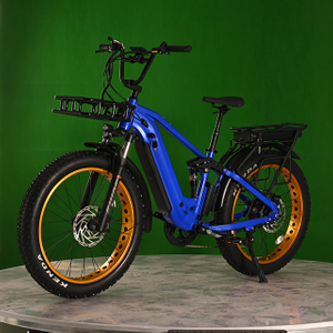 Kaksoisakku Eletcirc Bike High Power Electric Fat Renere Bike 1500W Hub Moottori