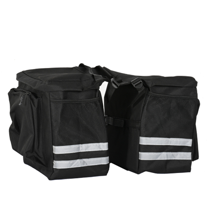 Takalaukku takatelineeseen Suuri latauskapasiteetti Canvas-laukku vedenpitävällä toiminnolla